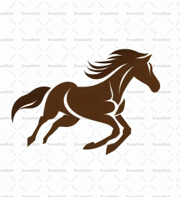 Galoppierendes Pferd